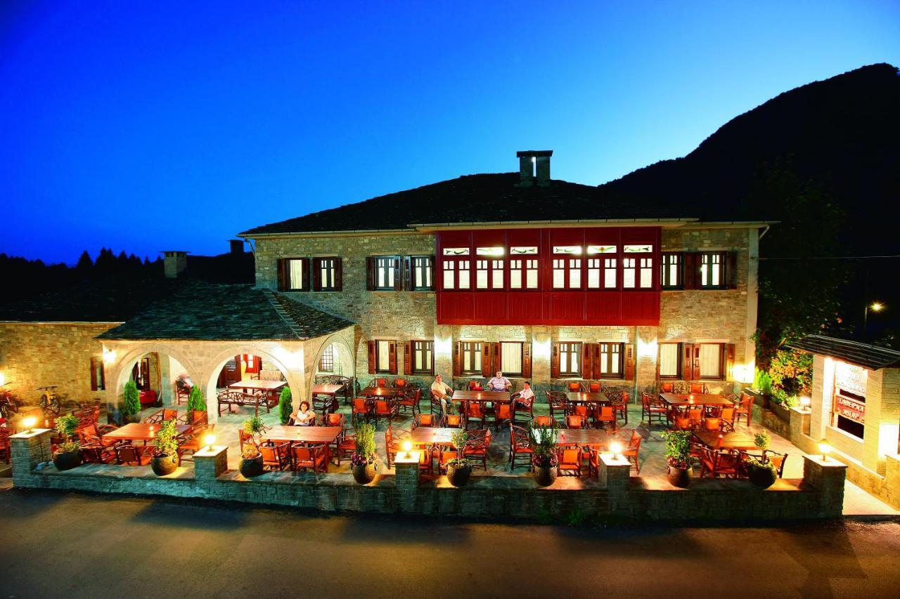 Hotel Δρακολιμνη Tsepelovo Exteriér fotografie