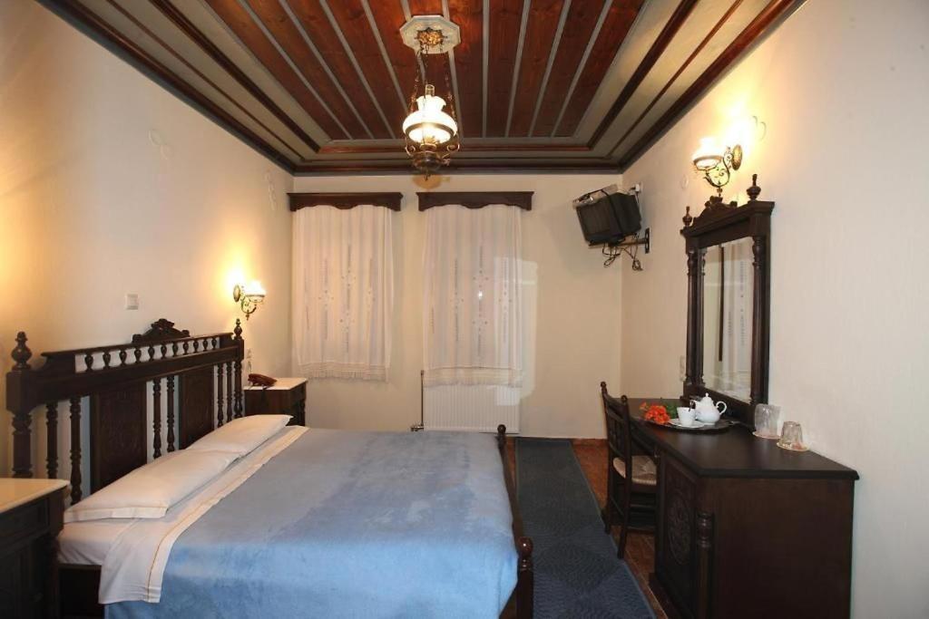 Hotel Δρακολιμνη Tsepelovo Exteriér fotografie